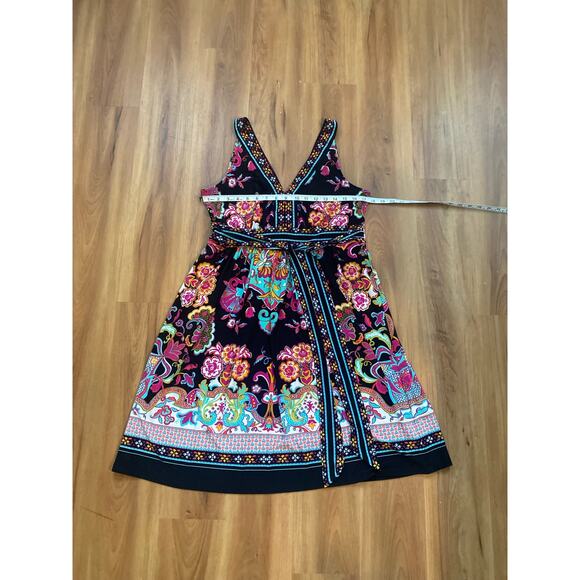 Women’s Dressbarn Size 10 Sundress Summer Lightweight Soft Vibrant Everyday - Picture 5 of 8